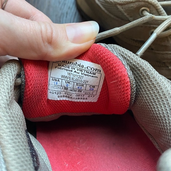 Columbia omni grip tan suede techlite - Picture 5 of 6